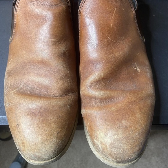 Red Wing Shoes Mens Size 12 Brown Leather Slip On Vibram Sole Casual VTG Romeo main image 4